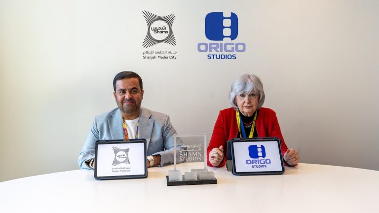 Knowledge transfer deal pairs Shams with Origo Studios of Hungary: representatives of Sharjah Media City (Shams) and Origo Studios at the partnership signing